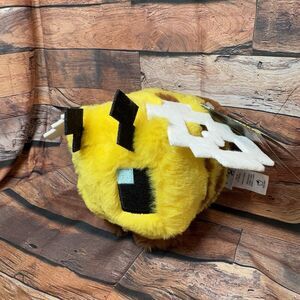 Minecraft Movie Bee Plush Toy Stuffed Animal 6" Video Game Mattel Mojang Gamer